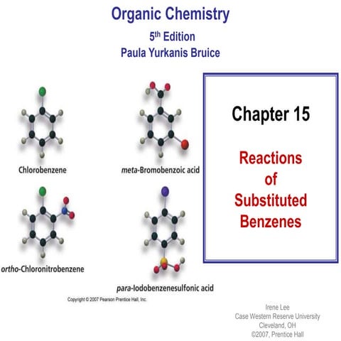 Ch15MR reactions of substituted benzenes.ppt