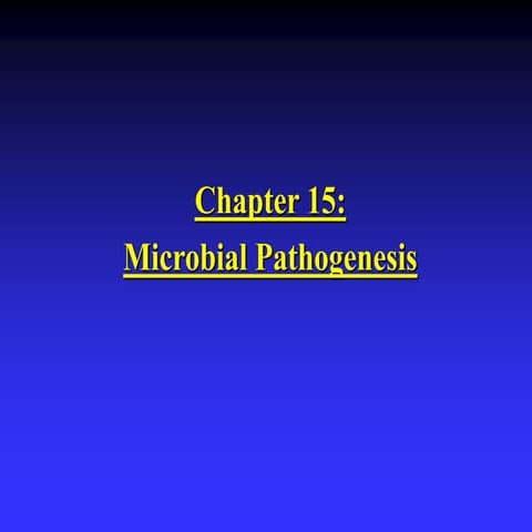 Ch15 pathogenesis