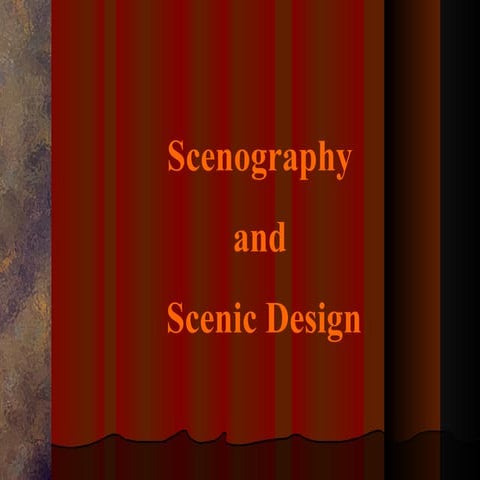 Scenic Design Chapter 15