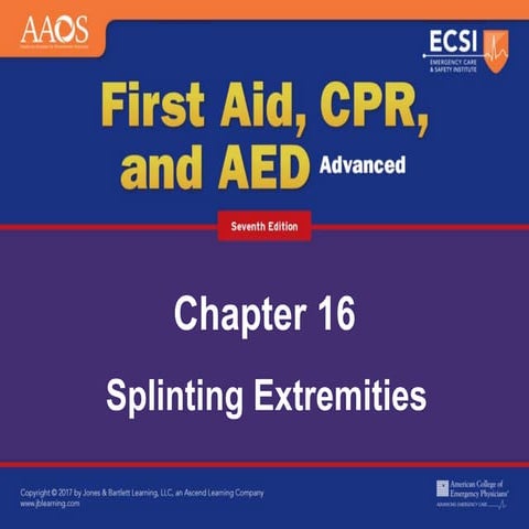 Ch16 presentation splinting_extremities