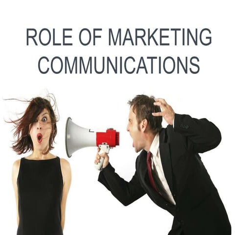 Ch16 role of marketing communications | PPTX