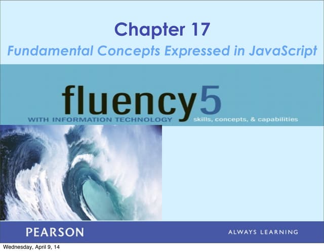 Ch. 17 FIT5, CIS 110 13F