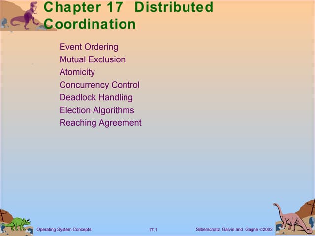 Distributed Coordination