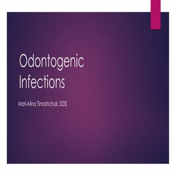 Complex Odontogenic Infections by Mari-Alina Timoshchuk.pptx