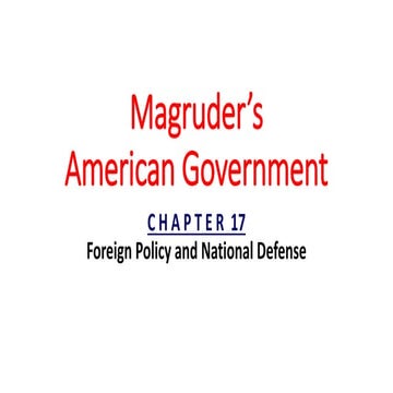 Ch17 National Security
