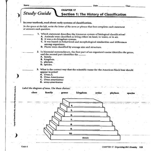 Ch+17+study+guides+with+key | PDF