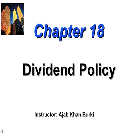 Financial Management Slides Ch 18