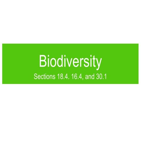 Ch18.4&16.4&30-Biodiversity.ppt