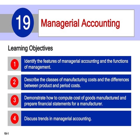 Accounting Principles, 12th Edition Ch19