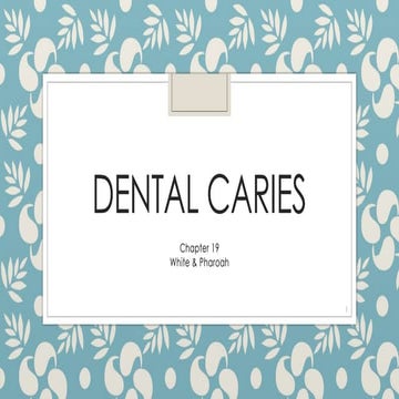 radiographic-caries-diagnosis | PDF