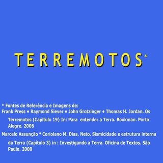 Ch19 terremotos