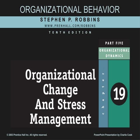 Ch19 Oc & Change Mgt
