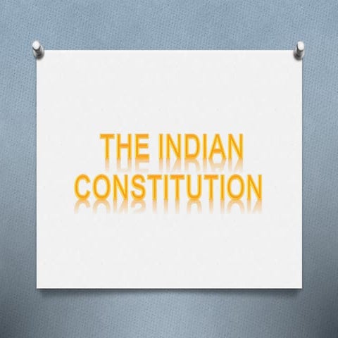 Class 8 Social Studies Civics Ch 1  The Indian Constitution