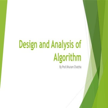Complexity of Algorithm | PPT