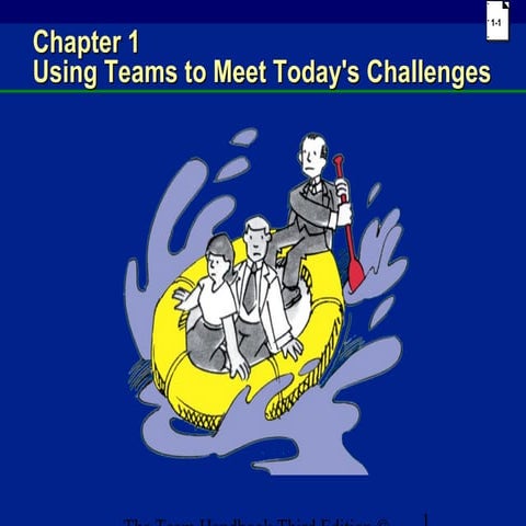 Chapter 1 - Using Teams to Meet Today's Challenges