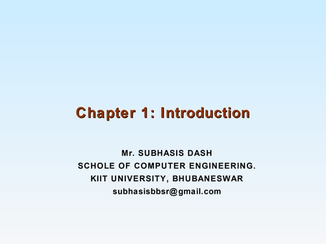 Operating System