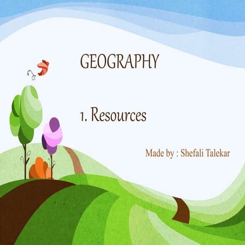 RESOURCES CLASS 8 | PPT