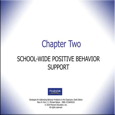 SCHOOL-WIDE POSITIVE BEHAVIOR SUPPORT