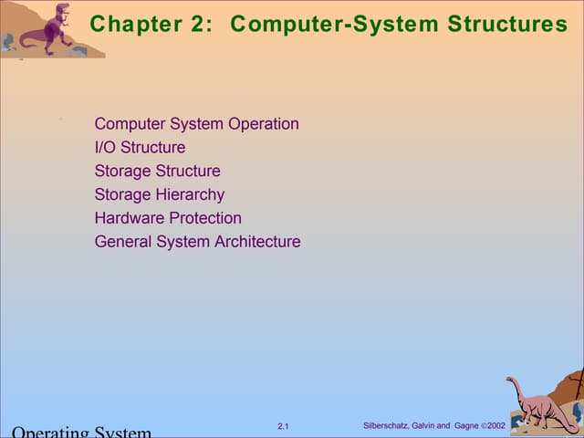Galvin-operating System(Ch2)
