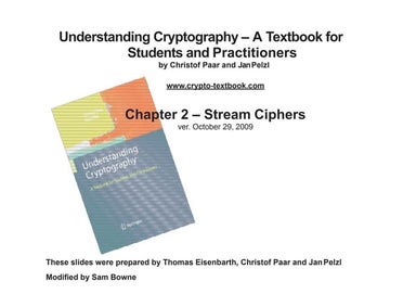 2. Stream Ciphers