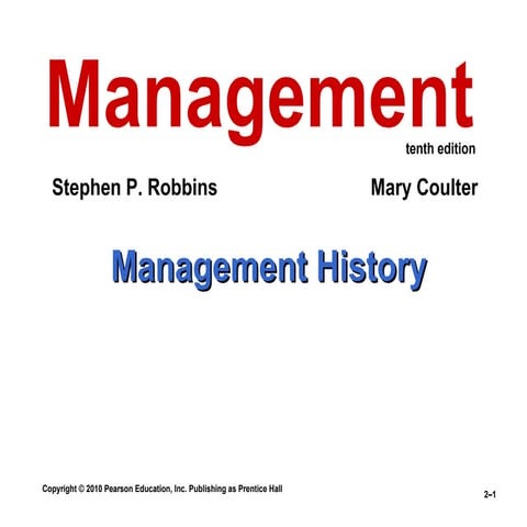 Management History