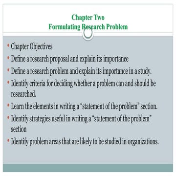 Chapter two - formulation research problem .pptx