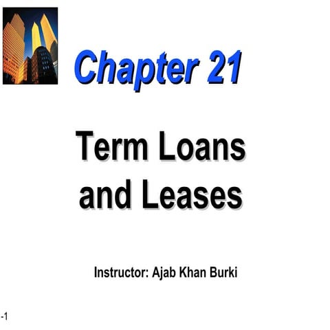 Financial Management Slides  Ch 21