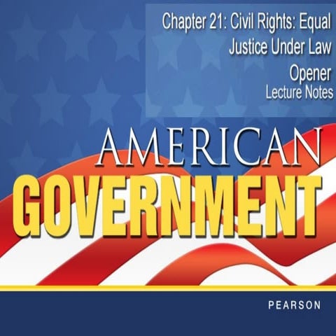 Ch21 AmGov Civil Rights