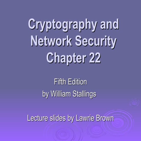 chapter22-Network and Security-By-MIT.ppt