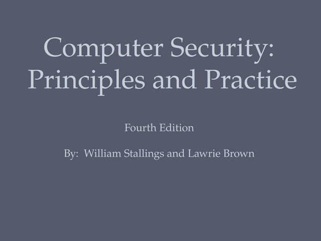Chapter 23 Internet Authentication Applications