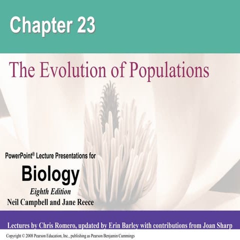 Ch 23_Evolution of Population.ppt