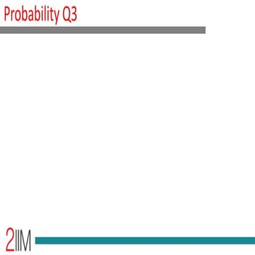 Probability - Probability and Number Theory | PPT
