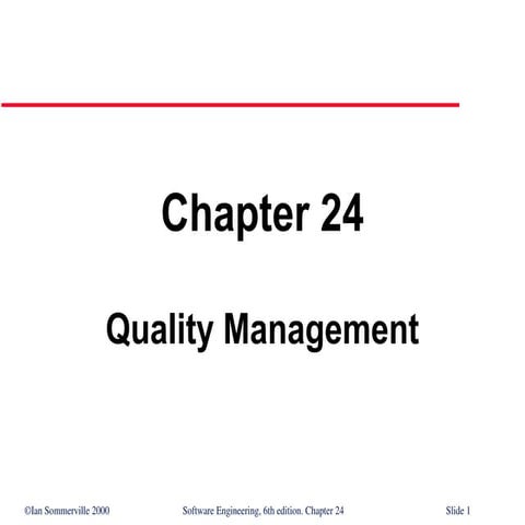 ch24_quality Management in software engineering.ppt