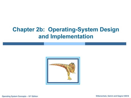Second Slide about Operating System services