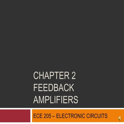 Ch 2 feedback amplifier