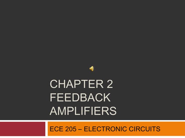  feedback amplifier