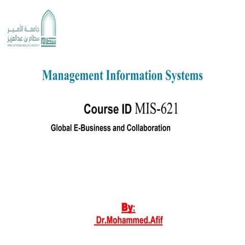 introudtion on information managment system