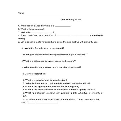 Chapter 3 Reading Guide | DOC
