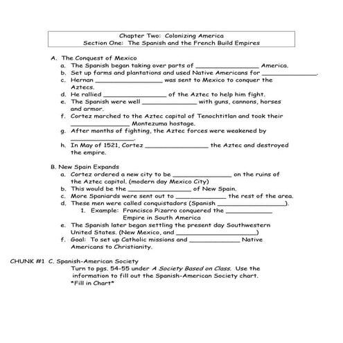 Chapter two worksheet one | DOC