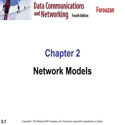 Chapter 2 - Network Models | PPT