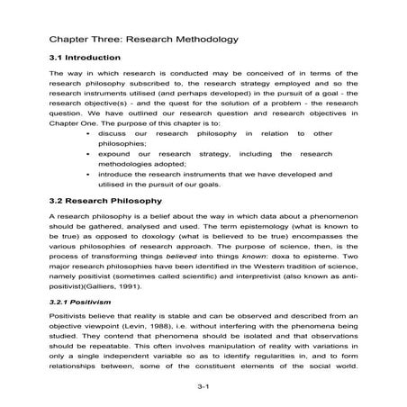 Research Methodology and Approaches | PDF