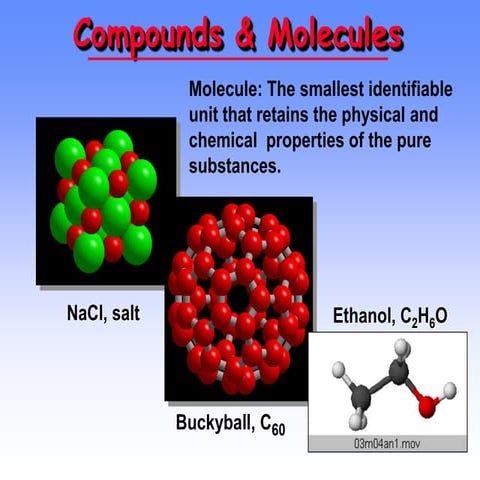 molecules and compounds-structure and reactivity