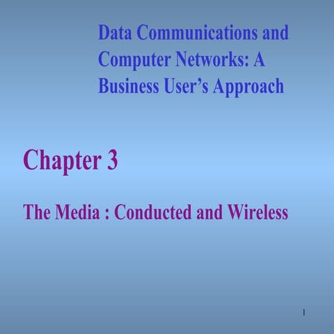 Data communications and networking basics | PPT