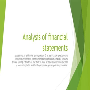 CH 3.pptx financial management cash flow statement | PPTX