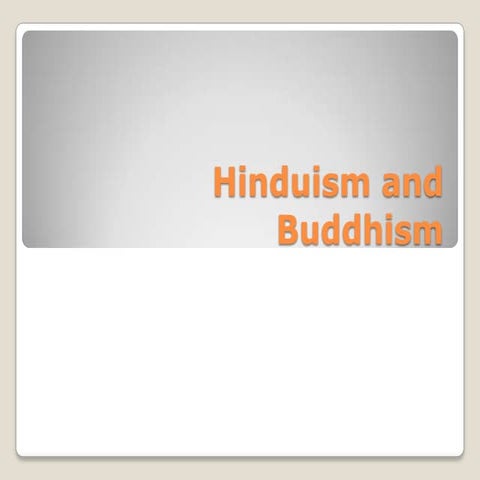 WH Ch 3 Hinduism Buddhism