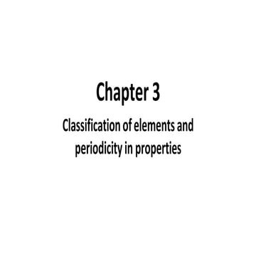 Chemistry project Class 10 CBSE(Periodic Table) | PPTX