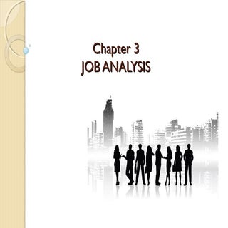 Chapter 3 job analysis, strategic p...
