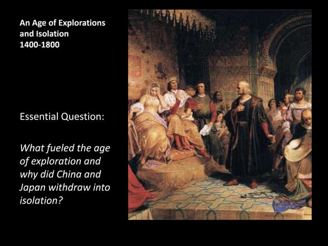 The Three G's: God, Gold, and Glory | PPT | Adventure Travel | Travel Type