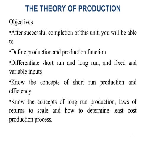 CHapter production theory of mco eco  .ppt