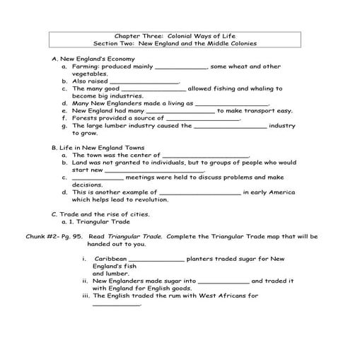 Chapter 3 sec 2 Students Notes | PDF